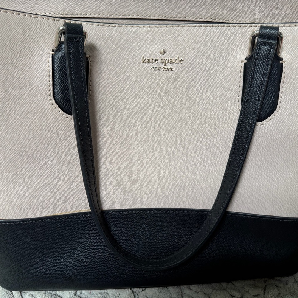 Kate Spade Black and Cream Tote Bag